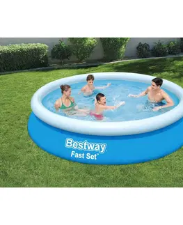 Bestway Nadzemný bazén Fast Set, pr. 366 cm, v. 76 cm