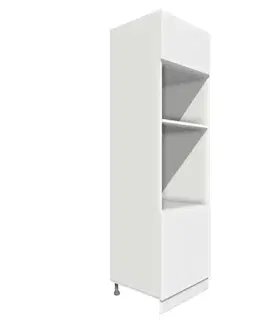 ArtExt Kuchynská skrinka vysoká pre vstavané spotrebiče ESSEN | D14RU 60 207 Farba korpusu: Biela