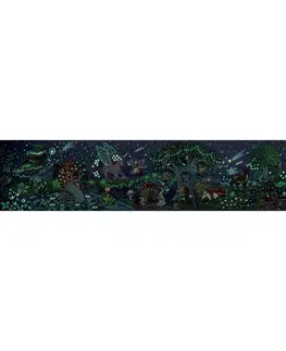 Hape Puzzle - Magický les, dĺžka 1,5 m