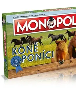 Monopoly Kone a poníky spoločenská hra v krabici 40x27x5, 5cm