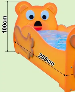 Artplast Detská posteľ MEDVEĎ Prevedenie: medveď