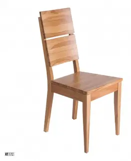 Drewmax Jedálenská stolička - masív KT172 / buk Morenie: Orech