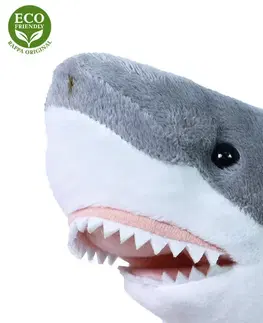 Rappa Plyšový žralok 36 cm ECO-FRIENDLY
