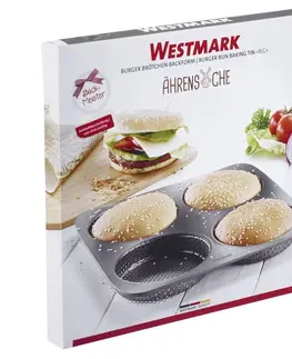 Westmark Perforovaná forma na 4 burger žemle Big, pr. 12 cm