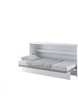 Dig-net nábytok Sklápacia posteľ BED CONCEPT BC-06 | 90 x 200 cm Farba: Biela