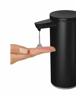 Simplehuman Bezdotykový dávkovač mydla a dezinfekcie 266 ml, čierna