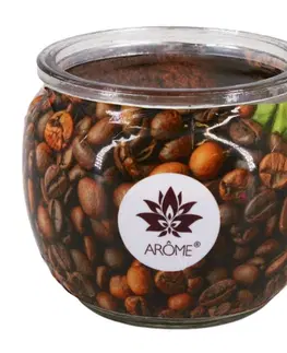 Arome Vonná sviečka v skle Coffee Bean, 90 g