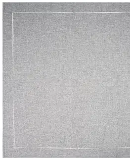 BO-MA Trading Ubrus šedá, 85 x 85 cm