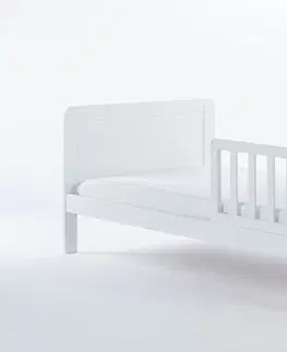 Elvisia Detská posteľ OLEK | biela 70 x 140 cm