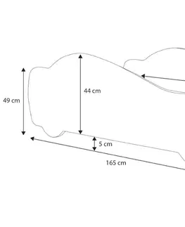 ArtAdrk Detská auto posteľ BATCAR Prevedenie: 70 x 140 cm