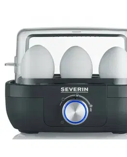 Severin EK 3166 varič vajec, čierna