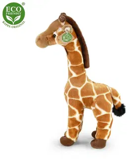 Rappa Plyšová žirafa stojaca, 40 cm ECO-FRIENDLY