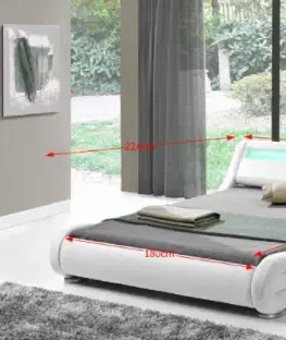 Tempo Kondela Manželská posteľ FILIDA Prevedenie: 160 x 200 cm