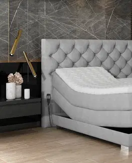 ArtElta Manželská polohovateľná posteľ CLOVER Boxspring | 180 x 200 cm farebné prevedenie: Dora 63