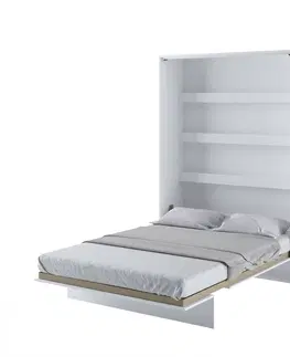 Dig-net nábytok Sklápacia posteľ Lenart BED CONCEPT BC-01 | 140 x 200 cm Farba: Biela