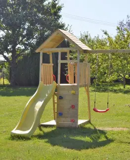 ArtWD Detský záhradný domček s ihriskom SKILL