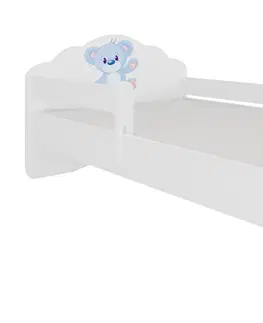 ArtAdrk Detská posteľ CASIMO | so zábranou Prevedenie: Biela