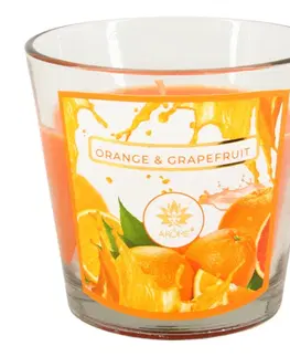Arome Vonná sviečka v skle Orange & Grapefruit, 120 g