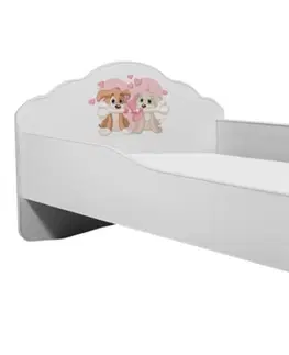ArtAdrk Detská posteľ CASIMO Prevedenie: Mačička v aute