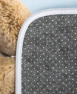Vopi Detský koberec Ultra Soft Medvedík modrá