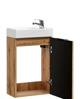 ArtCom Kúpeľňový komplet ADEL Oak U40/1 s umývadlom