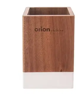Orion Stojan na kuchynské náčinie akácia WHITELINE