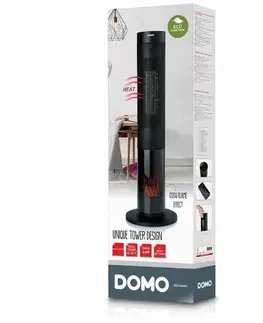 DOMO DO7345H teplovzdušný ventilátor s imitáciou ohňa