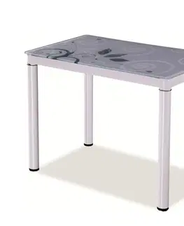 Signal Jedálenský stôl DAMAR II Farba: Biela