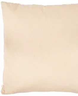 Vankúšik Lístky béžová, 45 x 45 cm