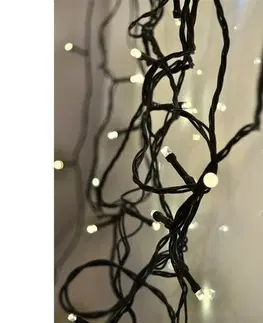 Solight Vianočná reťaz 100 LED teplá biela, 10 m