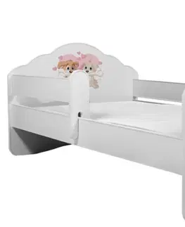 ArtAdrk Detská posteľ CASIMO | so zábranou Prevedenie: Balerína