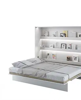 Dig-net nábytok Sklápacia posteľ BED CONCEPT BC-14 | 160 x 200 cm Farba: Biela
