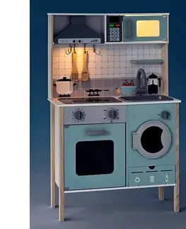 Woody Detská kuchynka so zvukmi a svetlami Dakota, 60 x 29,5 x 95 cm 