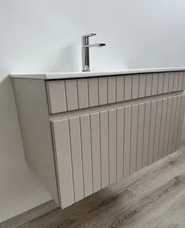 ArtCom Kúpeľňový komplet ICONIC Cashmere DU180/1 s doskou a umývadlom