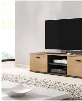 ArtCam TV stolík SOHO 140 cm Farba: Biela/biely lesk
