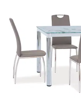 Signal Jedálenský stôl DAMAR II Farba: Biela