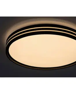 Rabalux 71118 stropné LED svietidlo Epora, 25 W, čierna