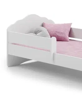 ArtAdrk Detská posteľ CASIMO | so zábranou Prevedenie: Dva psíky