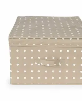 Compactor Skladací úložný kartónový box Rivoli, 40 x 50 x 25 cm, hnedá