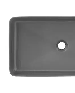 ArtCom Keramické umývadlo UM-6275 | SLIM 2 sivé