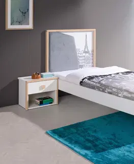 ArtBed Detská posteľ BENTO Prevedenie: B - 97 x 110 x 210 cm s úložným priestorom