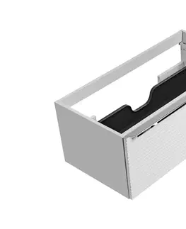 ArtCom Kúpeľňová skrinka s doskou LEONARDO White D90/1 | 90 cm