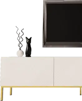 ArtSft TV stolík SERO 190 Farba: čierny lesk