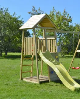 ArtWD Detský záhradný domček s ihriskom SKILL