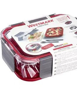 Westmark Box na desiatu COMFORT 1,74 l, červená