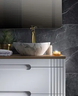 ArtCom Kúpeľňová skrinka s umývadlom a doskou FIJI White DU120/1 | 120 cm