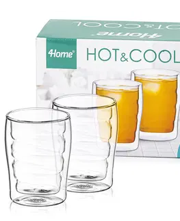 4Home Termo pohár Wave Hot&Cool 200 ml, 2 ks