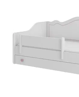 ArtAdrk Detská posteľ EMKA Farba: biela / ružová