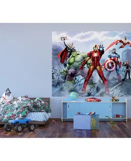 Detská fototapeta Avengers 252 x 182 cm, 4 diely