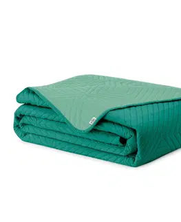 AmeliaHome Prehoz na posteľ Softa green - jadegreen, 220 x 240 cm